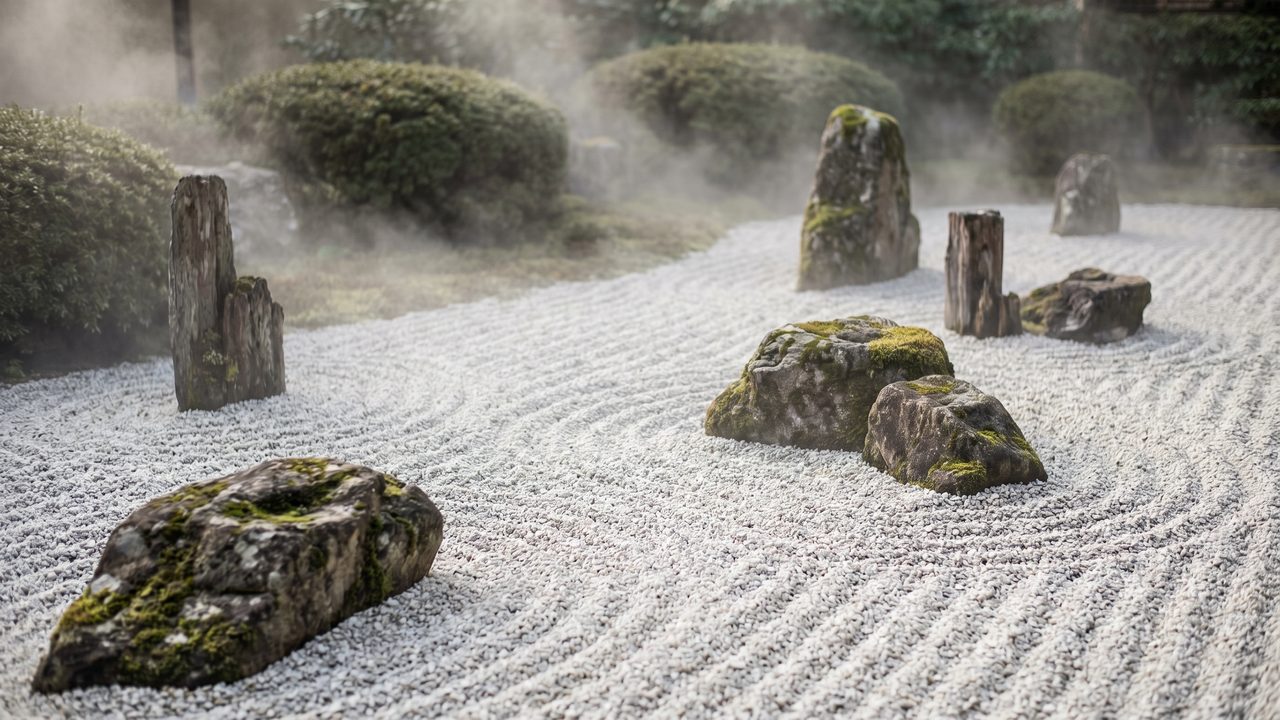 51吃瓜枯山水日记 - 枯山水禅意庭院