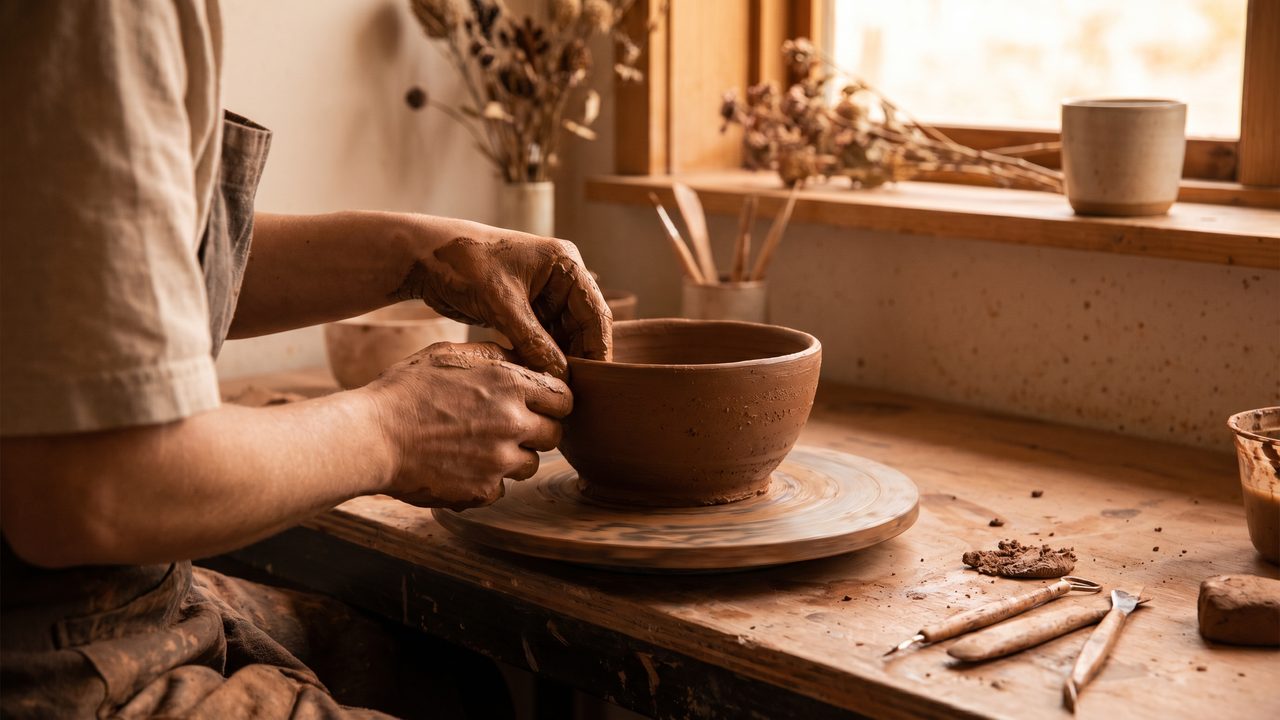 51吃瓜手作陶器：自然质感生活视频演示 - www.eqzsrde.cn